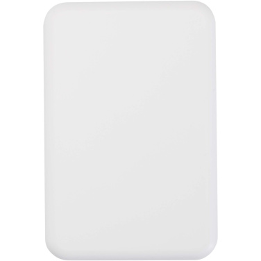 Logotrade promotional gift picture of: Acrab 5000 mAh 15W magnetic wireless power bank with 20W PD - made from recycled plastic