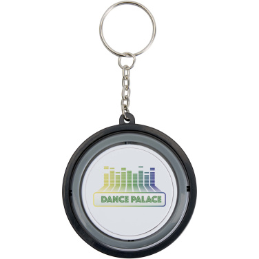 Logo trade promotional merchandise image of: Spinx recycled plastic gyroscope fidget keychain