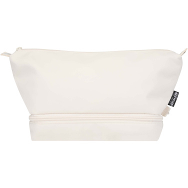 Logo trade business gifts image of: Trip Aware™ recycled travel toiletry bag 6L