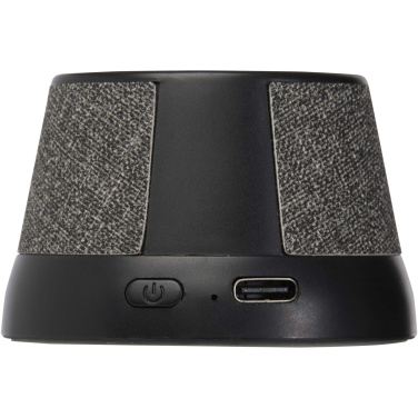 Logo trade advertising product photo of: Horna 3W recycled plastic magnetic wireless speaker