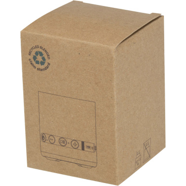 Logo trade promotional giveaways image of: Hunor 3W recycled plastic wireless speaker