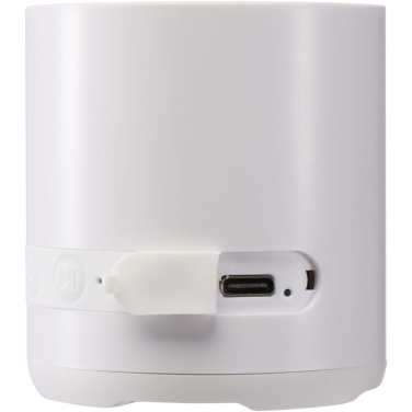 Logo trade promotional product photo of: Hunor 3W recycled plastic wireless speaker