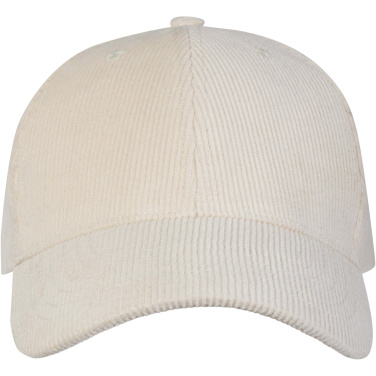 Logo trade promotional giveaway photo of: Hutton 6 panel recycled corduroy cap