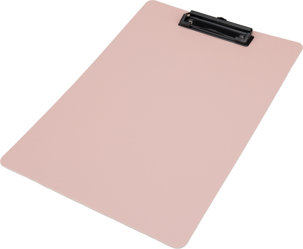 Logo trade promotional giveaways image of: Writing pad with clip