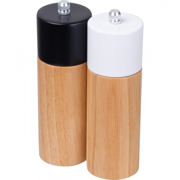 Logo trade promotional items image of: Salt & pepper mill set DAKAR