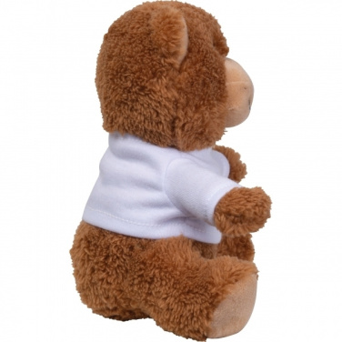 Logo trade promotional products image of: Plush teddy bear HELSINKI