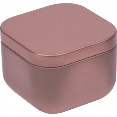 Logotrade corporate gift image of: Candle in tin PRAGUE