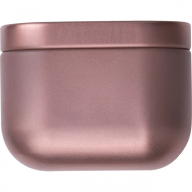 Logo trade promotional gifts image of: Candle in tin PRAGUE