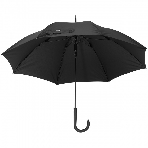 Logo trade promotional item photo of: Automatic storm umbrella RPET ATHENS