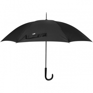 Logotrade promotional product image of: Automatic storm umbrella RPET ATHENS