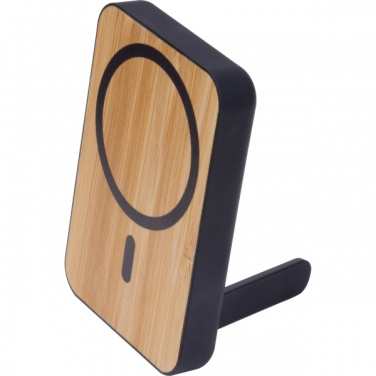 Logo trade promotional gifts image of: Wireless power bank 5 000 mAh CAIRO