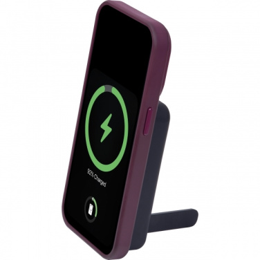 Logo trade corporate gift photo of: Wireless power bank 5 000 mAh CAIRO