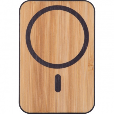 Logotrade promotional product picture of: Wireless power bank 5 000 mAh CAIRO