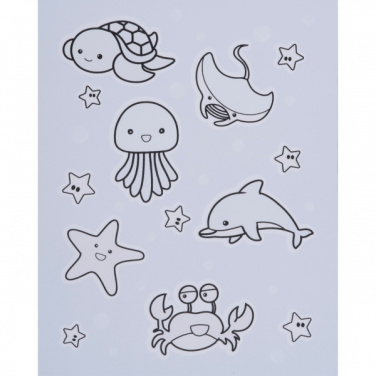 Logo trade promotional merchandise picture of: Watercoloring Book ANGERS