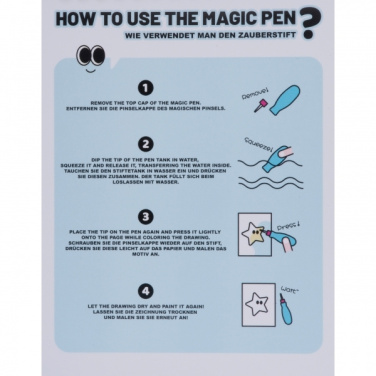 Logo trade advertising product photo of: Watercoloring Book ANGERS