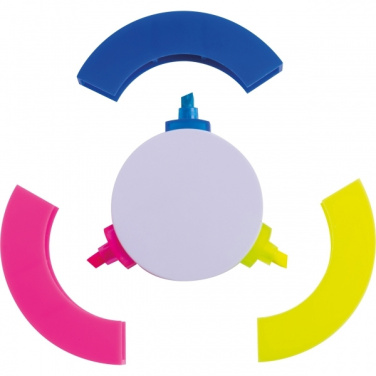 Logo trade promotional products picture of: 3-in-1 Highlighter ANDORRA