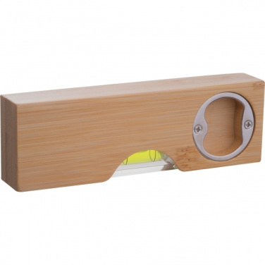 Logo trade promotional products picture of: Spirit Level with Bottle Opener FLORIDA