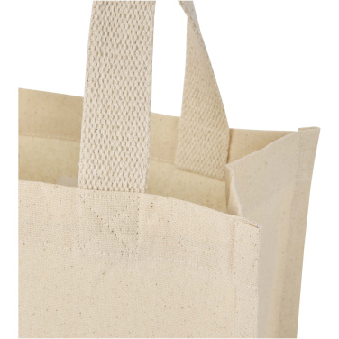 Logotrade promotional products photo of: Odessa 220 g/m² GRS recycled cotton mini gusset tote bag 9L
