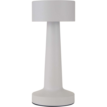 Logotrade promotional product image of: Aludra rechargeable dimmable table lamp with 3 light modes