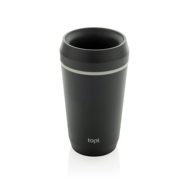 Logo trade promotional gifts image of: Topl Recycled Plastic To Go Tumbler Patented 360 Lid 354ml