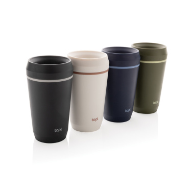 Logo trade promotional gifts picture of: Topl Recycled Plastic To Go Tumbler Patented 360 Lid 354ml
