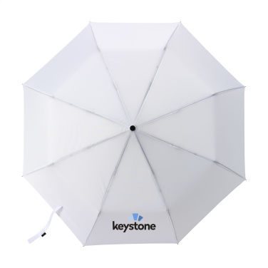 Logotrade advertising product picture of: Michigan foldable RCS RPET umbrella 21 inch