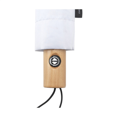 Logotrade promotional products photo of: Michigan foldable RCS RPET umbrella 21 inch