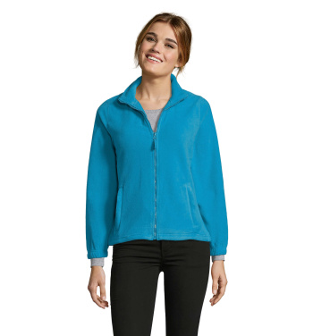 Logotrade business gifts photo of: NORTH WOMEN ZIPPED FLEECE