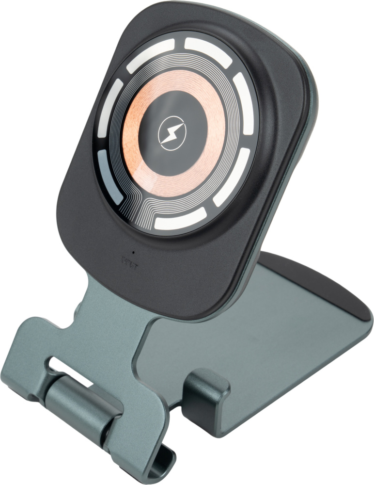 Logotrade promotional merchandise image of: Phone holder with wireless charger