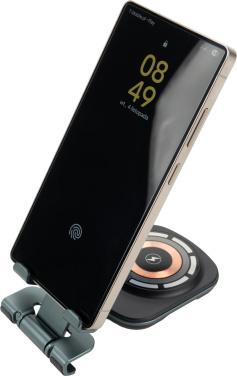 Logotrade promotional giveaways photo of: Phone holder with wireless charger
