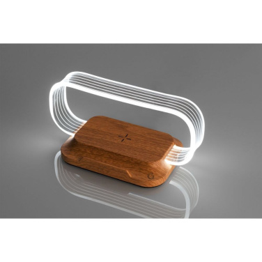 Logotrade promotional merchandise image of: Phone stand with wireless charger JEROME Pierre Cardin