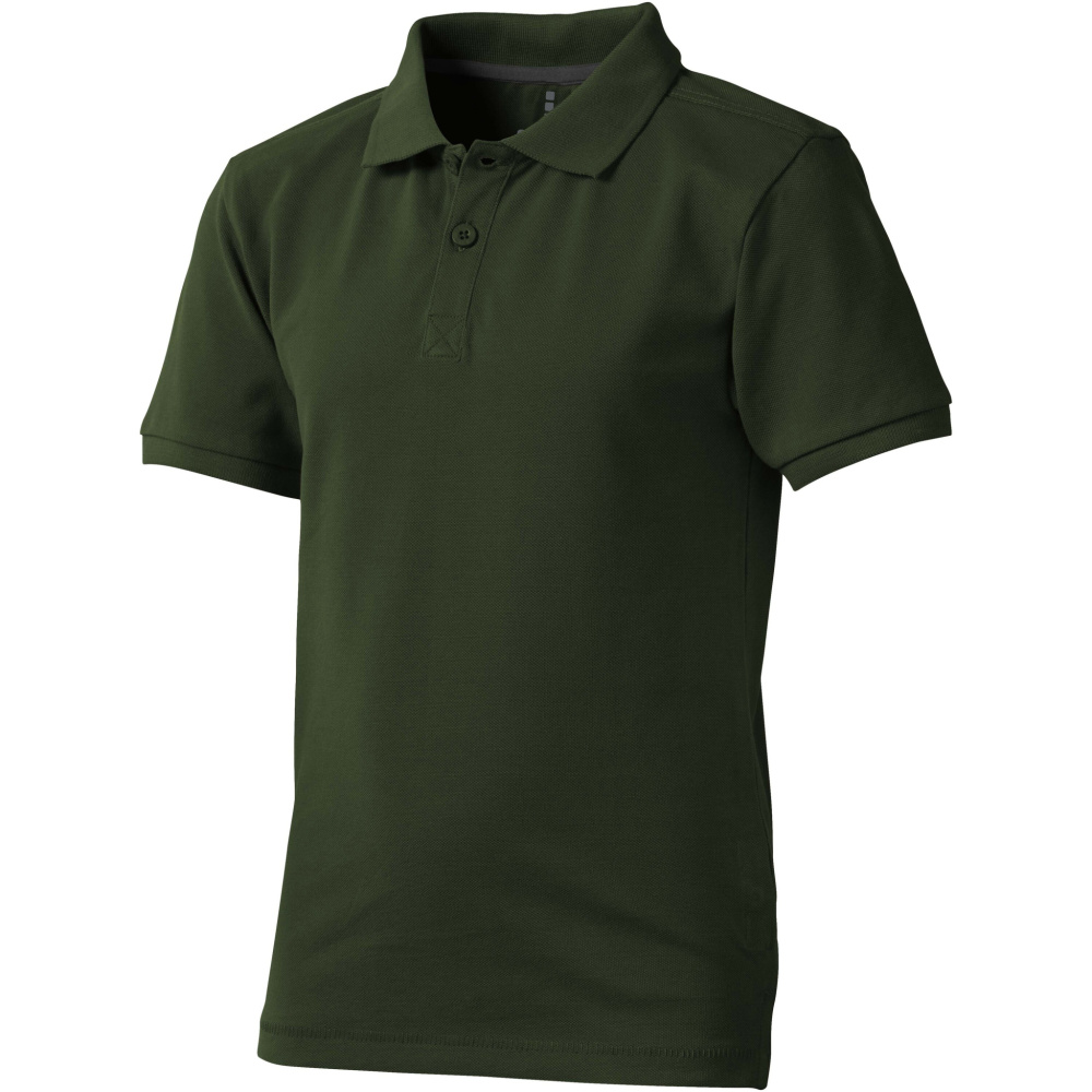 Logo trade promotional items image of: Calgary short sleeve kids polo