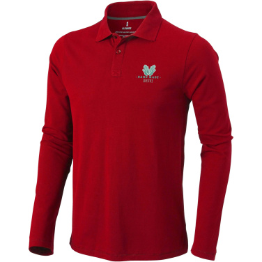 Logotrade corporate gift picture of: Oakville long sleeve men's polo