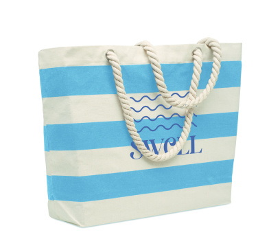 Logo trade promotional merchandise image of: Cotton beach bag 220 gr/m²
