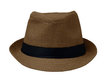 Logo trade promotional gifts image of: Paper straw hat