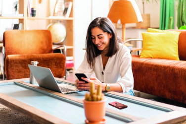 Logotrade promotional gift picture of: Wireless charger power bank