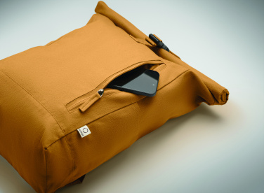 Logotrade promotional merchandise picture of: Roll top backpack 390 gr/m²