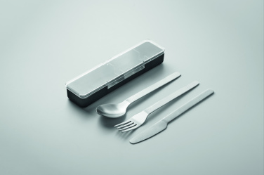 Logo trade advertising products picture of: Stainless steel cutlery set