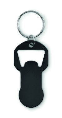 Logo trade promotional items image of: Recycled aluminium bottle opener