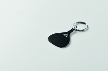 Logo trade promotional giveaways picture of: Aluminium key ring