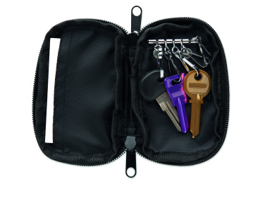 Logotrade promotional merchandise image of: Key case in 300D RPET