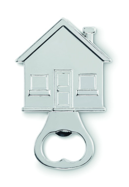 Logotrade advertising products photo of: House shape bottle opener