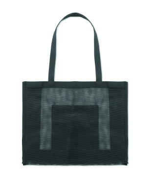Logo trade promotional merchandise photo of: RPET mesh shopping bag