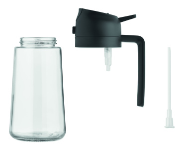 Logo trade advertising product photo of: Glass oil dispenser & sprayer