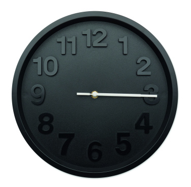Logo trade promotional item photo of: Wall clock in PP