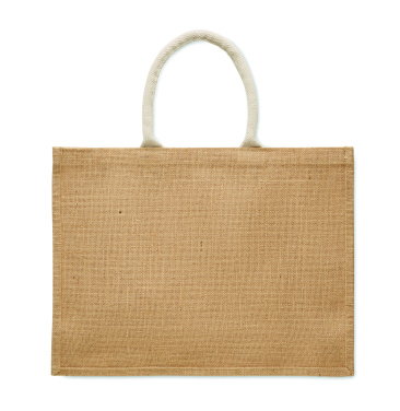 Logo trade promotional item photo of: Jute shopping bag