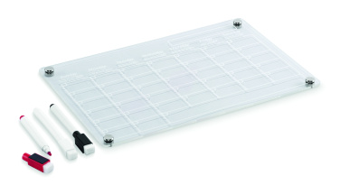 Logo trade promotional product photo of: Magnetic acrylic planner