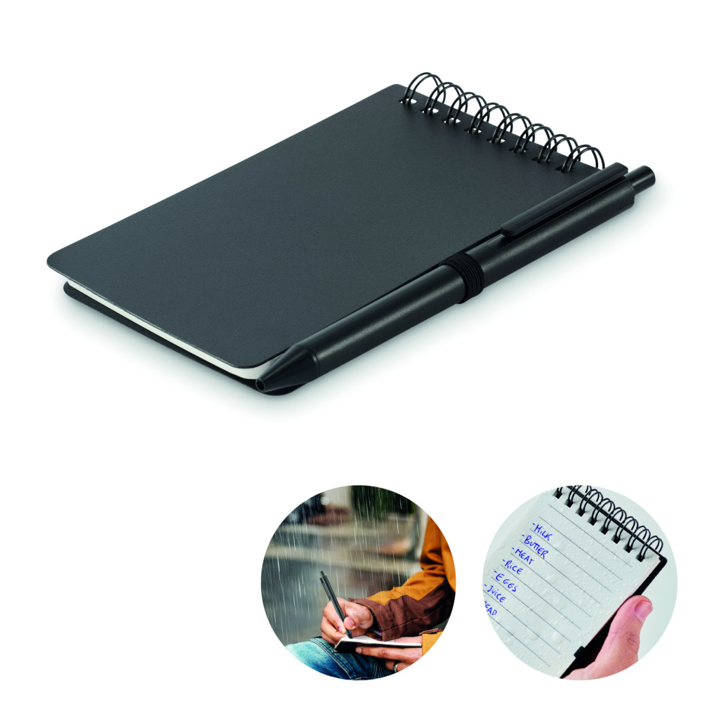 Logotrade promotional merchandise photo of: Water repellent notepad