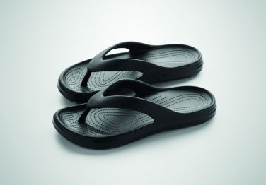 Logo trade promotional giveaways image of: Full EVA slippers size 40/41