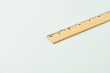 Logotrade promotional item picture of: Wooden ruler 30cm